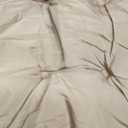 Wicker Chair Cushions, 3 Pieces Indoor Outdoor All Weather Waterproof Tufted Wicker Chair Cushions, 1 Loveseat and 2 U-Shape Cushions for Patio Furniture,Beige