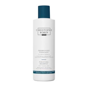Christophe Robin Purifying Shampoo With Thermal Mud for Soft Lengths and Oily Scalp - Detoxifying 8.4 fl. oz Christophe Robin Purifying Shampoo With Thermal Mud for Soft Lengths and Oily Scalp - Detoxifying 8.4 fl. oz