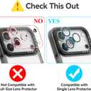 for iPhone 17 Case Cute - Durable Shockproof 6.6 ft Drop Impact Phone Case - Funny UFO Design (6.3") Black