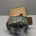 Bedsure Comforter Set Queen Size - GentleSoft 3 Pieces Double-Side Fleece Fluffy Olive Green Comforter Set, Cozy Striped Room Decor Aesthetic, Luxury Bedding Queen Size, 2 Pillowcases, 90x90 Inches