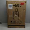 Coolife Luggage Suitcase PC+ABS with TSA Lock Spinner Carry on Hardshell Lightweight 20in 24in 28in (Wine Red, M(24IN))