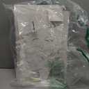 Baby Shower Boxes Party Decorations - 4pcs Stereoscopic White Gold Boxes with Gold Baby+A-Z Letters,Babe Balloon Party Box Blocks for Teddy Bear BabyShower,Boy Girl 1st Birthday Parties Backdrop