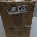 2-Tier Narrow Bathroom Storage Cabinet with Wheels, Plastic Slim Organizer with Adjustable Shelves for Small Spaces,Bathroom, Kitchen, Laundry,Milky White