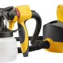 Wagner SprayTech 0529090 FLEXiO 4000 Stationary HVLP Paint and Stain Sprayer, Sprays Most Unthinned Latex, Includes Two Nozzles, iSpray Nozzle and Detail Finish Nozzle