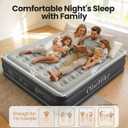 OlarHike King Size Air Mattress with Built in Pump, 18" Blow Up Bed, 850lb
