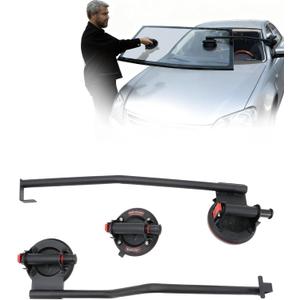 Windshield Installation Tool (with Vacuum Suction Cup), Auto Windshield Glass Installation Removal Tools, Suction Cup Holder for Replacing Car Windshields