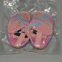 JIASUQI Baby Boys and Girls Barefoot Swim Water Skin Shoes Aqua Socks for Beach Swim Pool (6-12 Months Infant, Mesh Colorful)