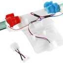 W11101906 w10869803 ntw4516fw3 Washer Washing Water Inlet Valve Compatible with whirl-pool, ama-na, cro-sley Washer NTW4655EW1 NTW4665GW0, NTW4516FW2 NTW4516FW3 NTW4516FW4 NTW4605EW1