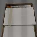 The Gallery Collection, 25 Count Card Pack, Christmas Cards with Foil Lined Envelopes (Snow Dusted Presents), For Business or Consumer