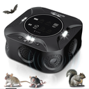 Indoor Ultrasonic Pest Repeller,Plug-in,with a Display Screen & LED Strobe Light,Effectively Repels Mice,Squirrels,roaches & Other Rodents Up to 3900 Sq.Ft.Suitable for attics,garages,etc.