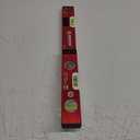 20Inch Foldable Magnetic Level-with 30Ft Laser Leveling Line and 90/180Bubbles,Multi-function Leveler Tool for Woodworking, Picture Hanging, Home Renovation and Construction RED