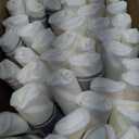 WELLIFE 50 Pack Gold Plastic Silverware with Pre Rolled Napkins,Hammer Pattern Design,Plastic Cutlery Includes: 50 Forks,50 Knives,50 Spoons,50 Napkins,Gold Silverware Disposable for Party and Wedding