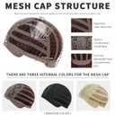 PARK YUN 28 Inch Long Straight Wig with Bangs for Women Ash Brown to Platinum Blonde Ombre Synthetic Wig Natural Layered Hair for Daily Use & Cosplay