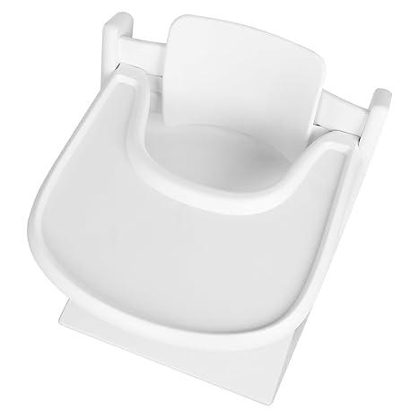 for Stokke Tripp Trapp Tray,White-Smooth Surface Powerful Suction,Easy to Clean,Compatible with Stokke Tripp Trapp Chair(V2 and Beyond),Made with BPA-Free Plastic