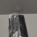 Susclude Mens Casual Dress Pants Pleated Old Money Wide Leg Baggy Pants Fall Relaxed Fit Slacks Work Trousers (Large, Black)