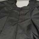 THWEI Men's Baggy Wide Leg Pants Zipper Fly Pleated Trousers Casual Dress Pants with Pocket (Large, Grey)