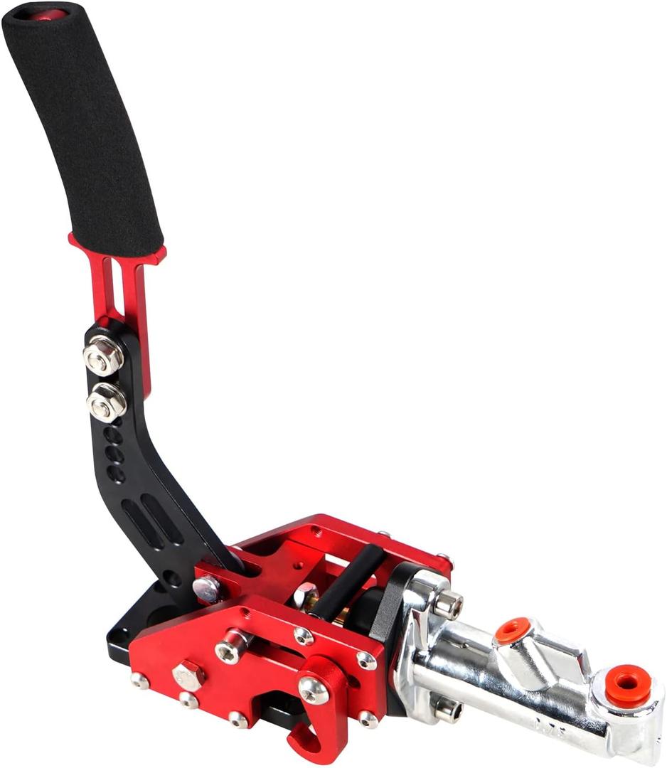 Universal Racing Hydraulic Handbrake Drift E-Brake Handle Parking Emergency Brake Gear Lever with Oil Tank Red