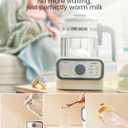 GROWNSY Baby Instant Warmer, Glass Water Boiler with Accurate Temperature Control for Formula, Coffee and Tea, 1.2 Liter Electric Kettle with LCD Display and Timer