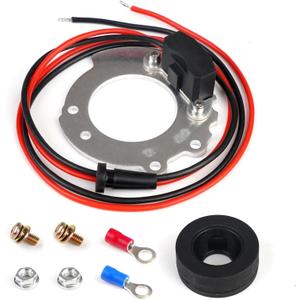 Ignitor Conversion Kit Compatible with Ford 4 Cylinder Tractors 2N 9N 8N 500-900 Series V4 12v Electronic Ignition Module Conversion Kit Replace 1244A