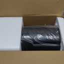 Qcen Juicer Machine, 800W Centrifugal Juicer Extractor with Wide Mouth 3 Feed Chute for Fruit Vegetable, Easy to Clean, Stainless Steel, BPA-free (Black)