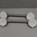 TAILI Shower Grab Bar 2 Pack 16 Inch Suction Grab Bars for Bathtubs & Showers, Heavy Duty Shower Handle Removable Shower Handrails for Elderly and Seniors, No Drilling Waterproof, Silver