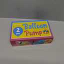 Balloon Pump Hand Held, Inflator Air Pump for Balloons - 2Way Dual Action, 2Pack: Friends can Help - Easy to Use, nSturdy Ballon Inflator Pump