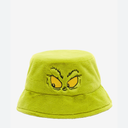 The grinch big face youth Green Snapback Hat