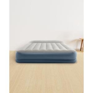 Dura-Beam® Standard Pillow Rest Air Mattress 12" Queen w/ Built-In Electric Pump