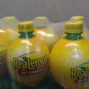 ReaLemon 100% Lemon Juice, 48 fl oz bottle (Pack of 8), Made with Lemon Juice from Concentrate, Gluten-Free, Sodium Free, Perfect Mixer to add to Cocktails and Marinades, Best By 09/26/26