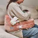 My Brest Friend Super Deluxe Nursing Pillow - Enhanced Comfort & Ergonomic Breastfeeding Pillow for Ultimate Support for Mom & Baby - Adjustable and with Handy Side Pocket, Dusty Rose