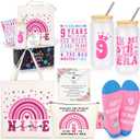 9 Year Old Beautiful Teen Girl Birthday Gifts Ideas, Gift Gifts for 9 Year Old Sweet Teen Girls, Top 9th Birthday Decorations Basket Set of 6