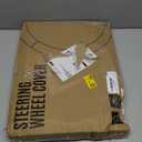 Road Comforts Steering Wheel Cover, Glitter Bling Leather Wheel Cover, Universal Fit 14.5"-15.5" Steering Wheels for Women & Girls, Anti-Slip Car Wheel Protector for Cars, Trucks, Vans, SUVs