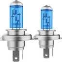 Headlight Bulbs Fit for 2004-2009 Toyota Prius,9003 High Low Beam Light Bulbs,Halogen Headlights,300% Brightness,Plug and Play,6000K White,2 Pcs