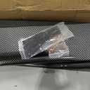 78-3/4" Universal Car Side Skirt 200CM Extension Rocker Panel Body Kit Lip Splitters, Carbon Fiber