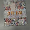 BTFBM Women Spring Dresses 2026 Short Sleeve V Neck Tiered Ruffle Boho Swing Dress A-Line Floral Mini Dresses (White, XXL)