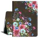 Case for iPad 9th Generation Case, for iPad 8th Generation Case,for iPad 7th Generation Case Women Girls Kids Shockproof Case Multi-Angle View Adjustable Stand Auto Wake/Sleep, Flowers