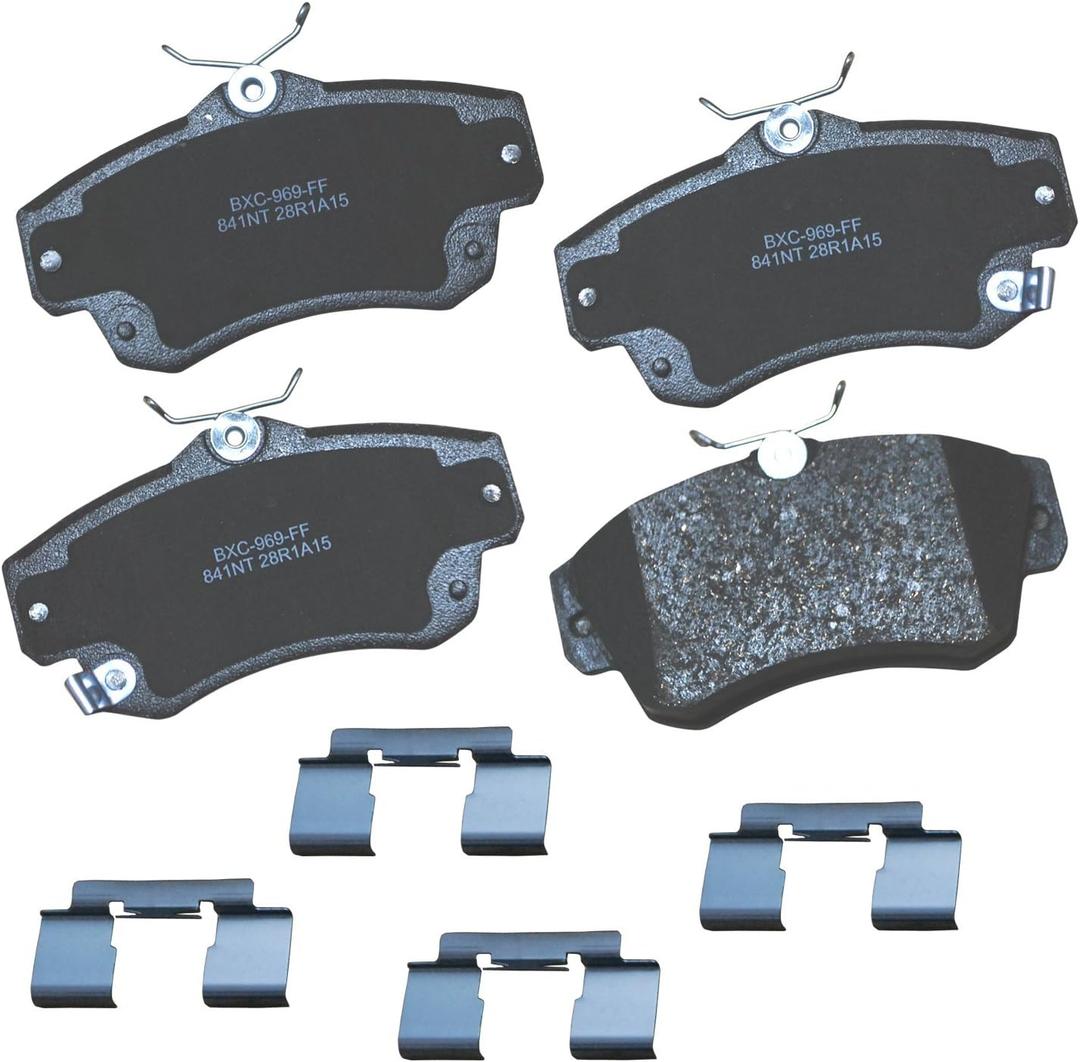 Bendix Premium SBC841NT Ceramic Front Brake Pads for Chrysler PT Cruiser 2010-2001