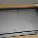 Utheer Cast Iron Griddle for Gas Grill, 25" x16" Flat Top for Outdoor Grill Rectangular Plate with Removable Handles for Charcoal Camping, Tailgating, and Parties