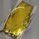 GOER 3.2 ft x 9.8 ft Metallic Tinsel Foil Fringe Curtains Party Photo Backdrop Party Streamers for Birthday,Graduation,New Year Eve Decorations Wedding Decor (1 Pack, Gold)