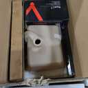 Freestanding Laundry Utility Sink, 28.3" x 19" x 32.3" Ceramic Utility Sink with Washboard Set with Bracket and Drain Kit for Laundry Room, Utility Room, Garage, Basement, Outdoor and Indoor