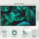 Door Mat, Abstract Tropical Leaf Front Door Mat 17''x30'', Doormats Indoor Entrance, Welcome Entry Mat,Outdoor Welcome Mat,Low-Profile Floor Rugs for Entry Patio