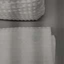 Bedsure Cotton Duvet Cover Twin - 100% Cotton Waffle Weave Coconut White Duvet Cover Twin Size, GentleSoft and Breathable Bedding Set for Gifts, 2 Pieces, 68"x90"