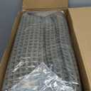 MIULEE Set of 2 Waffle Bathroom Runner Rugs, Boho Bath Rugs Non Slip, Super Absorbent Runner Bath Mats, Rubber Backed Shower Mats for Hallway Bedroom Laundry Room, Christmas Green, 2'x6'(24x72 Inch)