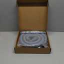 10ft Washing Machine Drain Hose,Universal Elbow Washer Drain Hose Extension Kit, 32.5mm/1.28" Large Diameter Washer Hose with 1 Adapter, 2 Clamps, 1 Seal Plug+Cap(3m) (9.84 ft)