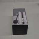 Home-it Toilet Bowl Brush and Holder Set - Chrome Tall Toilet Bowl Cleaner Brush with Lid, Great Bathroom Toilet Scrubber Brush