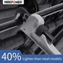 MAXPOWER 24 inch Pipe Wrench, 3 inch Jaw Opening Aluminum Straight Pipe Wrench Heavy Duty 24-Inch Plumbers Wrench