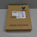 SIMON'S SHOP Vintage 4x6 Picture Frame for Tabletop or Wall Display, White Picture Frames 4x6, Victorian Photo Frames, Scalloped Borders with Floral Design