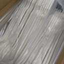 Zober Velvet Hangers 50 Pack - Ivory for Coats, Pants & Dress Clothes - Non Slip w/ 360 Degree Swivel, Holds up to 10 lbs - Strong Felt Hangers for Clothing