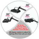 Polarized LED Tattoo Work Light Tattoo Light with Tattoo Vision Lenses and Extra Frame for Exceptional Clarity Eliminating Shadows to See Every Minute Detail with Utmost Precision not Included Stand