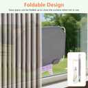 Cat Window Perch for Small Window,Cordless Cat Window Hammock,Cats Seat for Windowsill,Foldable Cat's Windows Bed for Large Cats with Suction Visualization Pwerful Suction Cups
